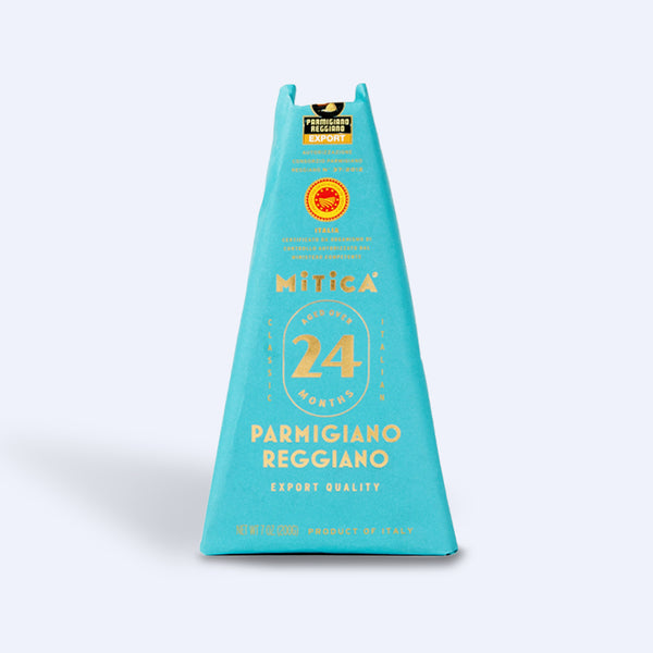 Parmigiano Reggiano Wedges 4-Pack – 4 to 7 oz (24M, 36M, Montagna, Disola Bruna)