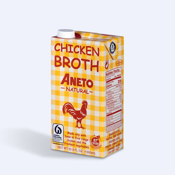 Aneto 100% Natural Chicken Broth, 33.8 fl oz