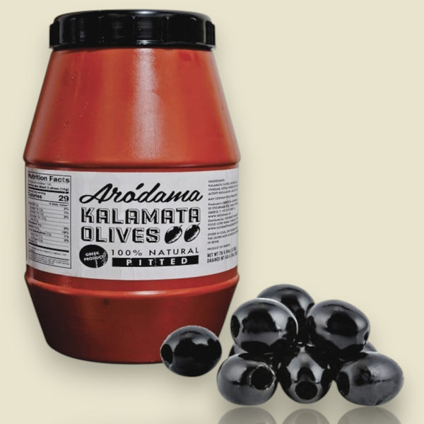 Pitted Kalamata Olives - 4.4 lbs