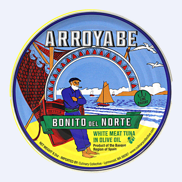 Bonito del Norte White Meat Tuna in Olive Oil 9.20 oz Tin