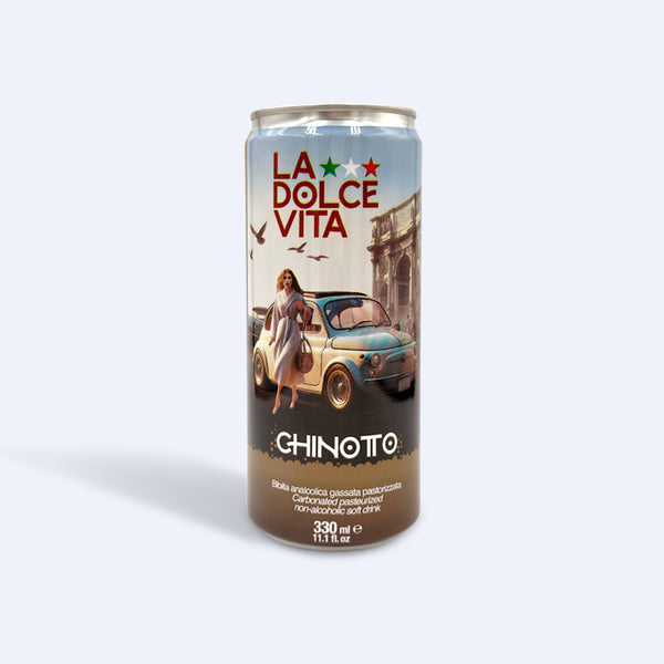 Chinotto Italian Sparkling Soda - 4 Pack