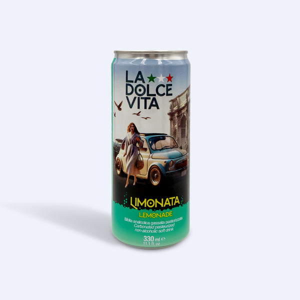 Lemonade Italian Sparkling Soda | Pack of 4 can