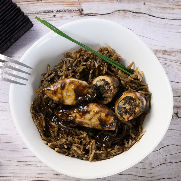 Authentic Stuffed Squid in Ink Sauce -  4 oz Cans