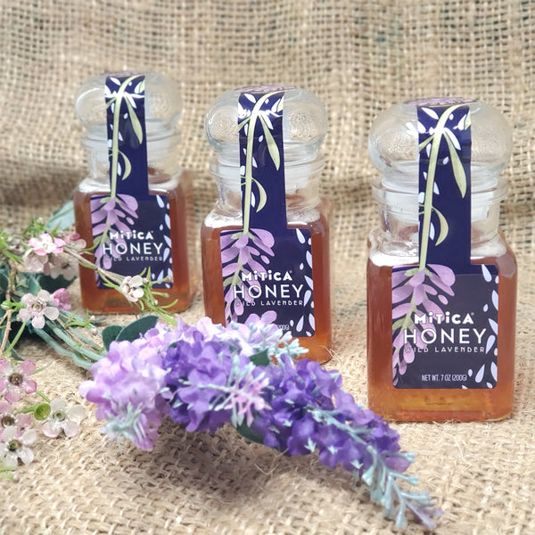 Wild Lavender Honey, 7 oz - Premium Spanish Honey in Glass Jar