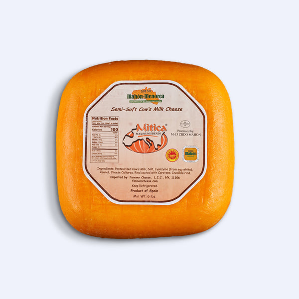 Mahon Cheese, 6 lb - Traditional Spanish Cheese