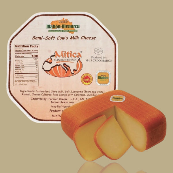 Mahon Cheese, 6 lb - Traditional Spanish Cheese
