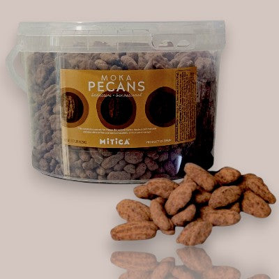 Moka Pecans, 9.37 lbs - Gourmet Chocolate-Covered Pecans