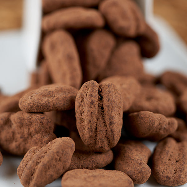 Moka Pecans, 4.41 oz - Indulgent Chocolate-Covered Pecans