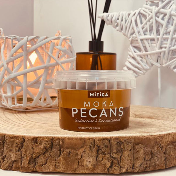 Moka Pecans, 4.41 oz - Indulgent Chocolate-Covered Pecans