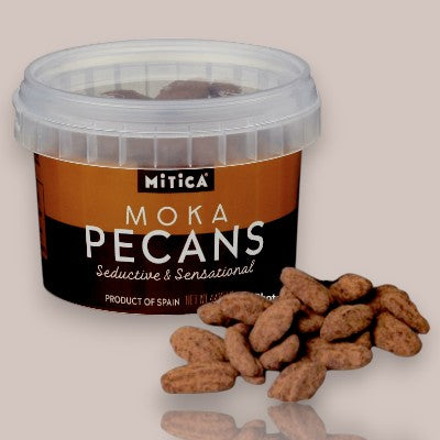 Moka Pecans, 4.41 oz - Indulgent Chocolate-Covered Pecans