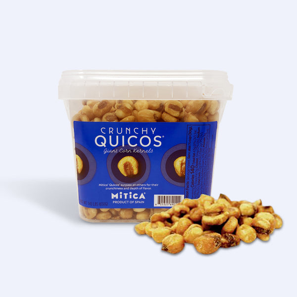 Crunchy Quicos - Giant Corn Kernels, 1.43 lbs. - Traditional Spanish Snack