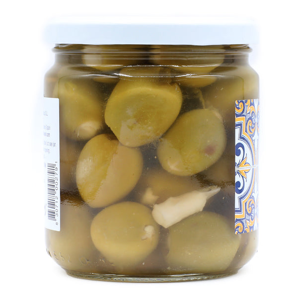 Manchego Cheese Stuffed Pitted Olives - 14 oz Glass Jar