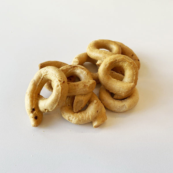 Taralli Peperoncino Crackers, 8.81 oz Bag - Spicy Italian Snack