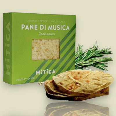 Pane di Musica with Rosemary, 3.52 oz - Crispy Italian Flatbread