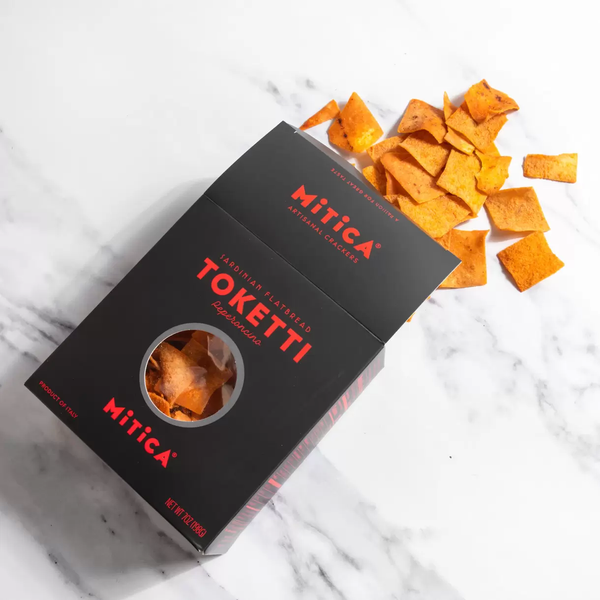 Toketti Peperoncino Crackers, 7 oz - Spicy Italian Snack