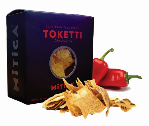 Toketti Peperoncino Crackers, 7 oz - Spicy Italian Snack