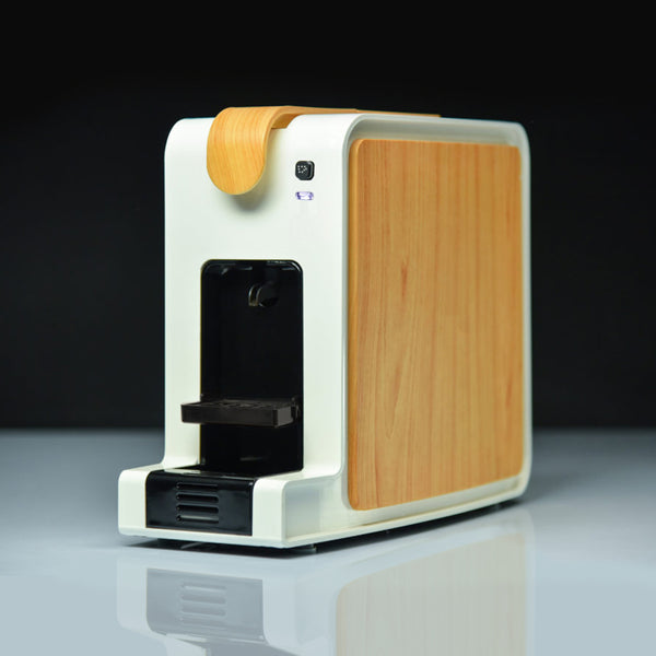 Coffee Machine "My Space Elettronica," Wood Finish