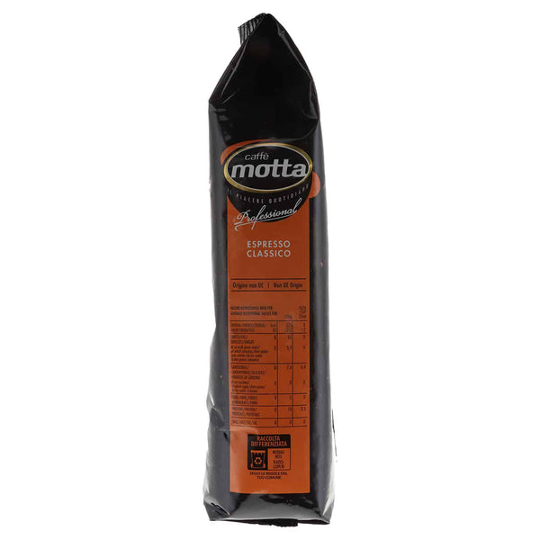 Motta Coffee Professional Espresso Classico Beans, 2.2 lb