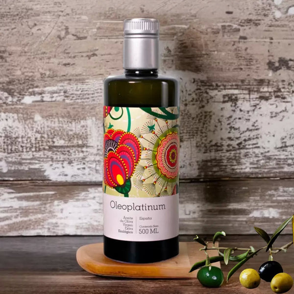 Organic Extra Virgin Olive Oil, 17 oz Glass Bottle