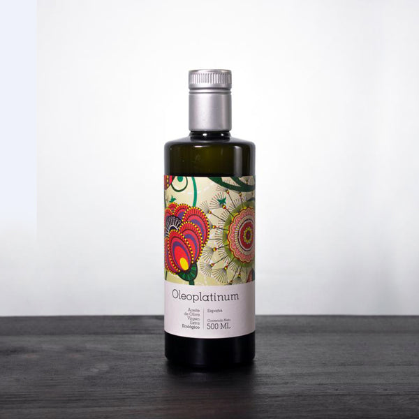 Organic Extra Virgin Olive Oil, 17 oz Glass Bottle