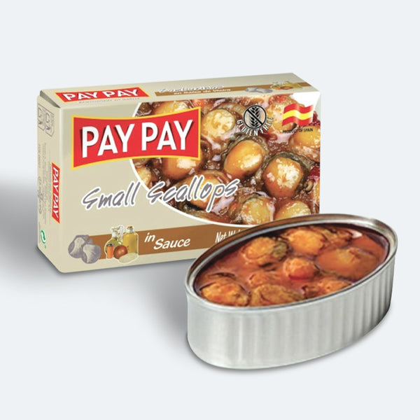 Small Scallops in Sauce - 4 oz Cans