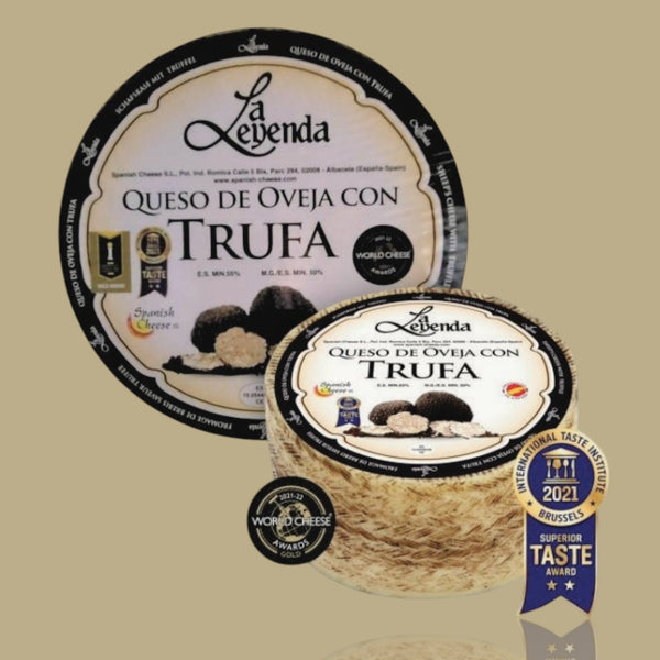 Black Truffle Sheep Cheese - 6-7lb Wheel