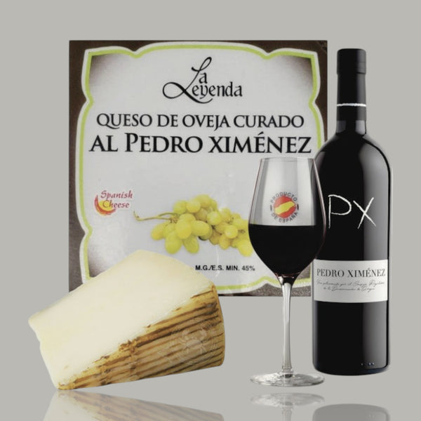 Sheep Cheese Cured 6 Months with Pedro Ximenez - 7oz Wedge