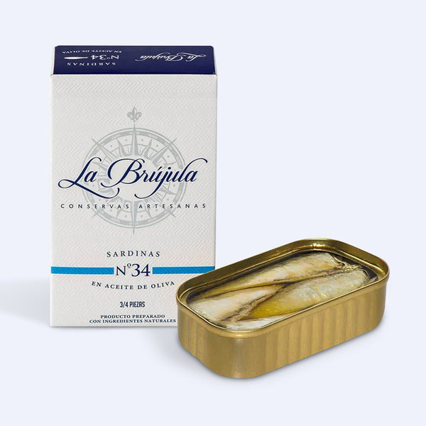 Sardines in Extra Virgin Olive Oil – 4.5 oz