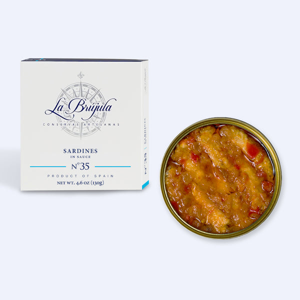 Sardines in Sauce – 4.6 oz (Xoubas a la Gallega)