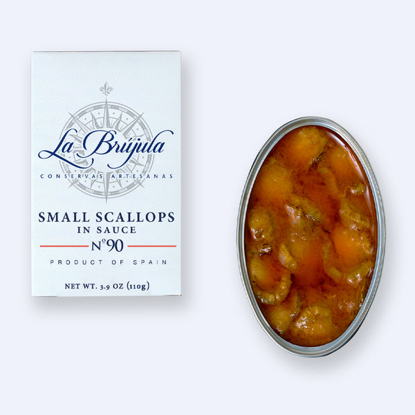 Small Scallops in Sauce – 3.9 oz