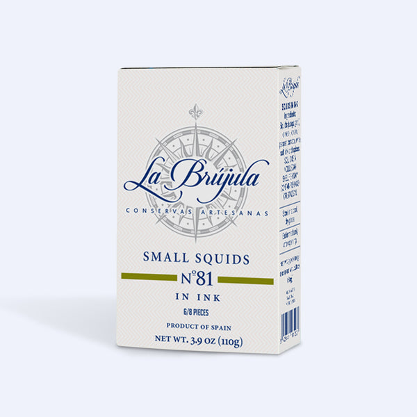 Stuffed Squid in Ink Sauce – 3.9 oz