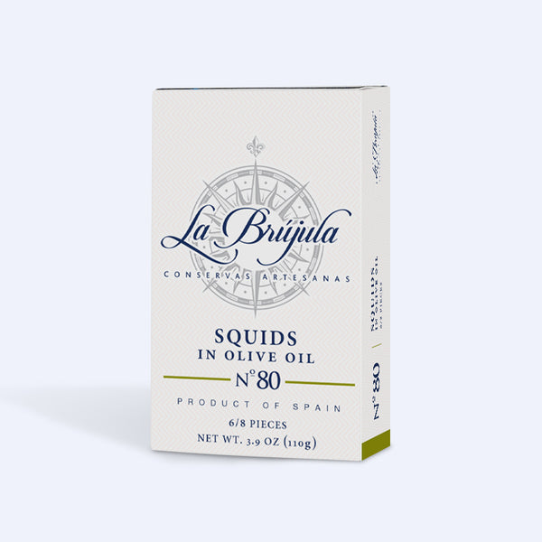 Stuffed Squid in Extra Virgin Olive Oil – 3.9 oz