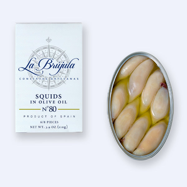 Stuffed Squid in Extra Virgin Olive Oil – 3.9 oz
