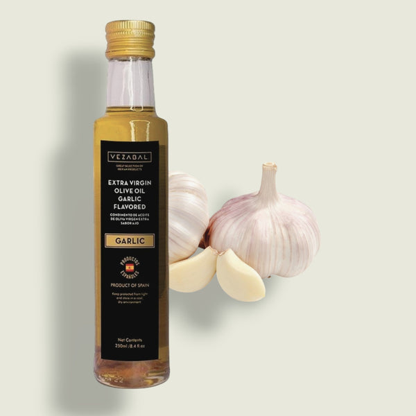 Extra Virgin Olive Oil Garlic Flavored - 8.45 fl oz