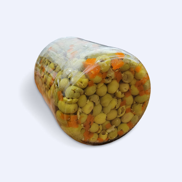 Salad Green Olives - 135.80 oz / 67.02 oz Net