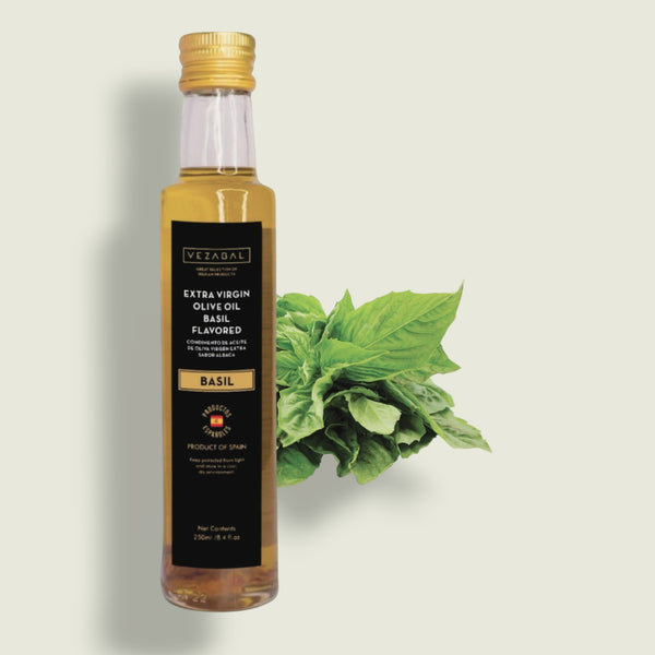 Extra Virgin Olive Oil Basil Flavored - 8.45 fl oz