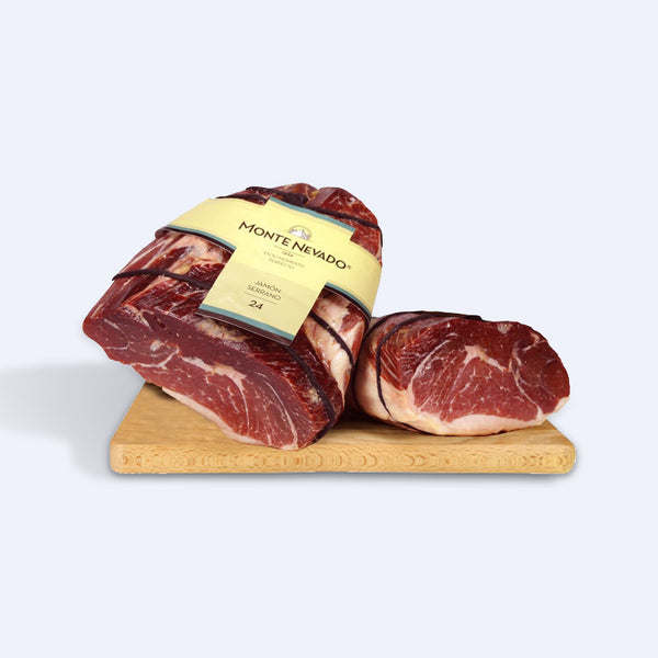 Boneless Serrano Ham, Cured 24 Months (10-12 lbs), Skin-On