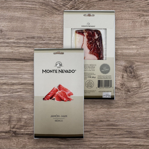 Authentic Ibérico Ham – Pre-Sliced, Ready to Enjoy (3 Packs of 3 oz)