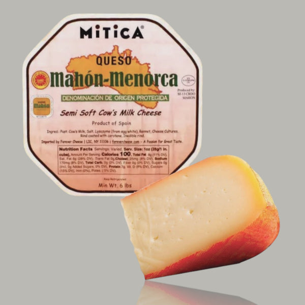 Mahon Cheese, 6 oz, Wedge - Traditional Spanish Cheese Wedge