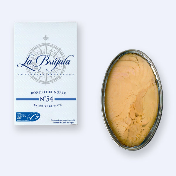 White Tuna in Extra Virgin Olive Oil (Albacore) – 4.1 oz