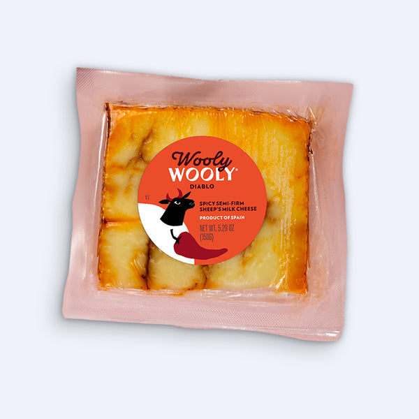Sheep Cheese Diablo Mojo Picón – Semi-Firm Wedge (5.29 oz)