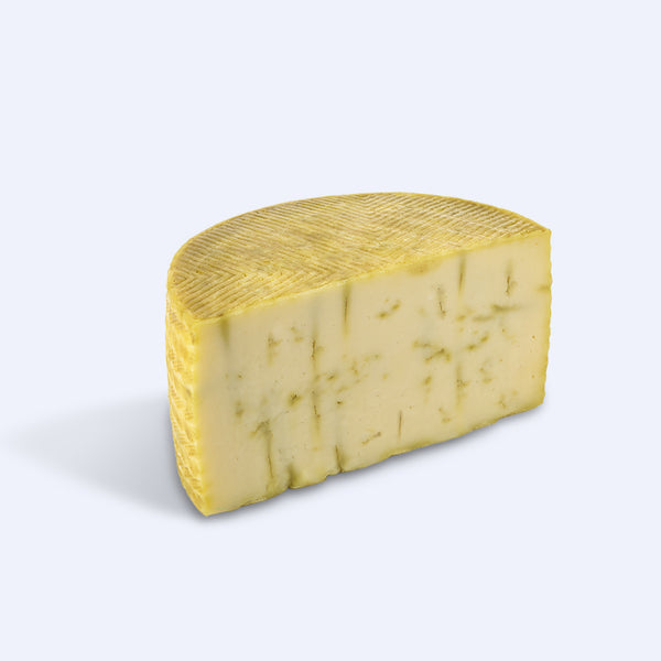 Sheep Cheese with Jalapeño – Semi-Firm (3 lb Half Wheel)