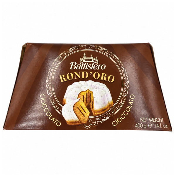 Battistero Rond’Oro Chocolate Pandoro Italian Christmas Cake Holiday Dessert Gift 400g (14.1 oz)