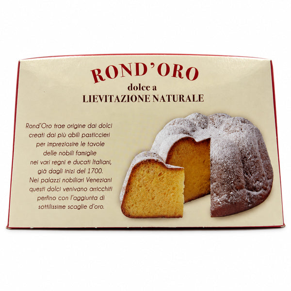 Battistero Rond’Oro Classic Pandoro Italian Christmas Cake Holiday Dessert Gift 500g (17.64 oz)