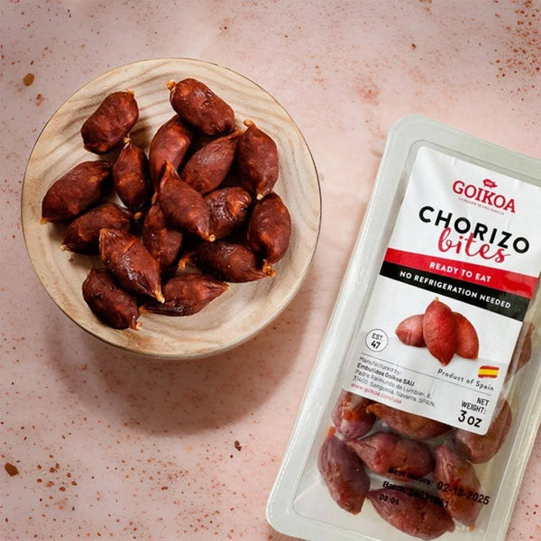 Goikoa Chorizo Bites - 3 Pack, 3 oz Each