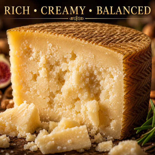 DON ALVARO Manchego Cheese Half Cured 3 Months (7–8 lb Wheel)