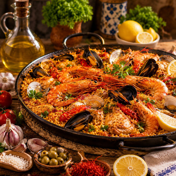 Grotaminarda Calasparra Rice D.O.P Authentic Spanish Short-Grain Paella Rice 2.2 lb (1 kg)