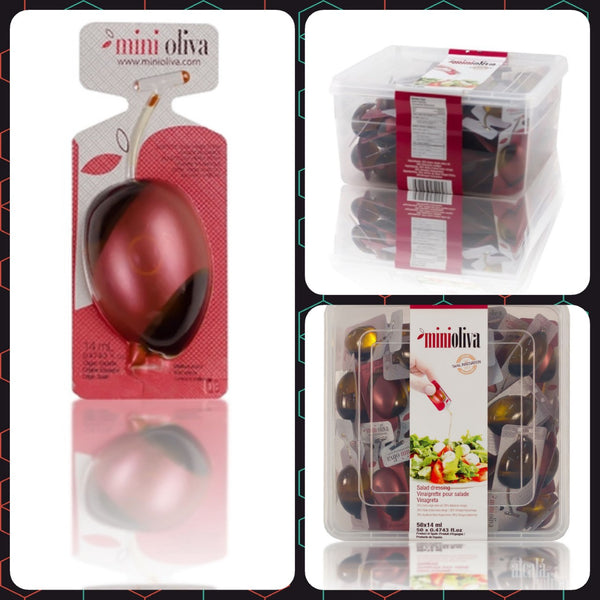 Mini Balsamic Vinaigrette + Extra Virgin Olive Oil - 0.47 oz (50 Pack)