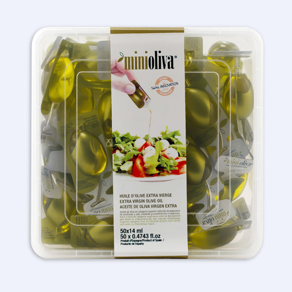 Mini Oliva Extra Virgin Olive Oil - 0.47 oz (50 Pack)