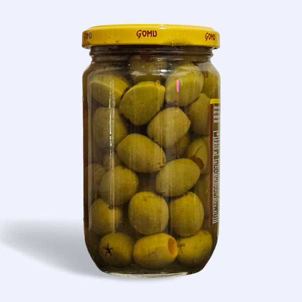 Pitted Stuffed Green Manzanilla Olives - 4.6 oz Glass Jar